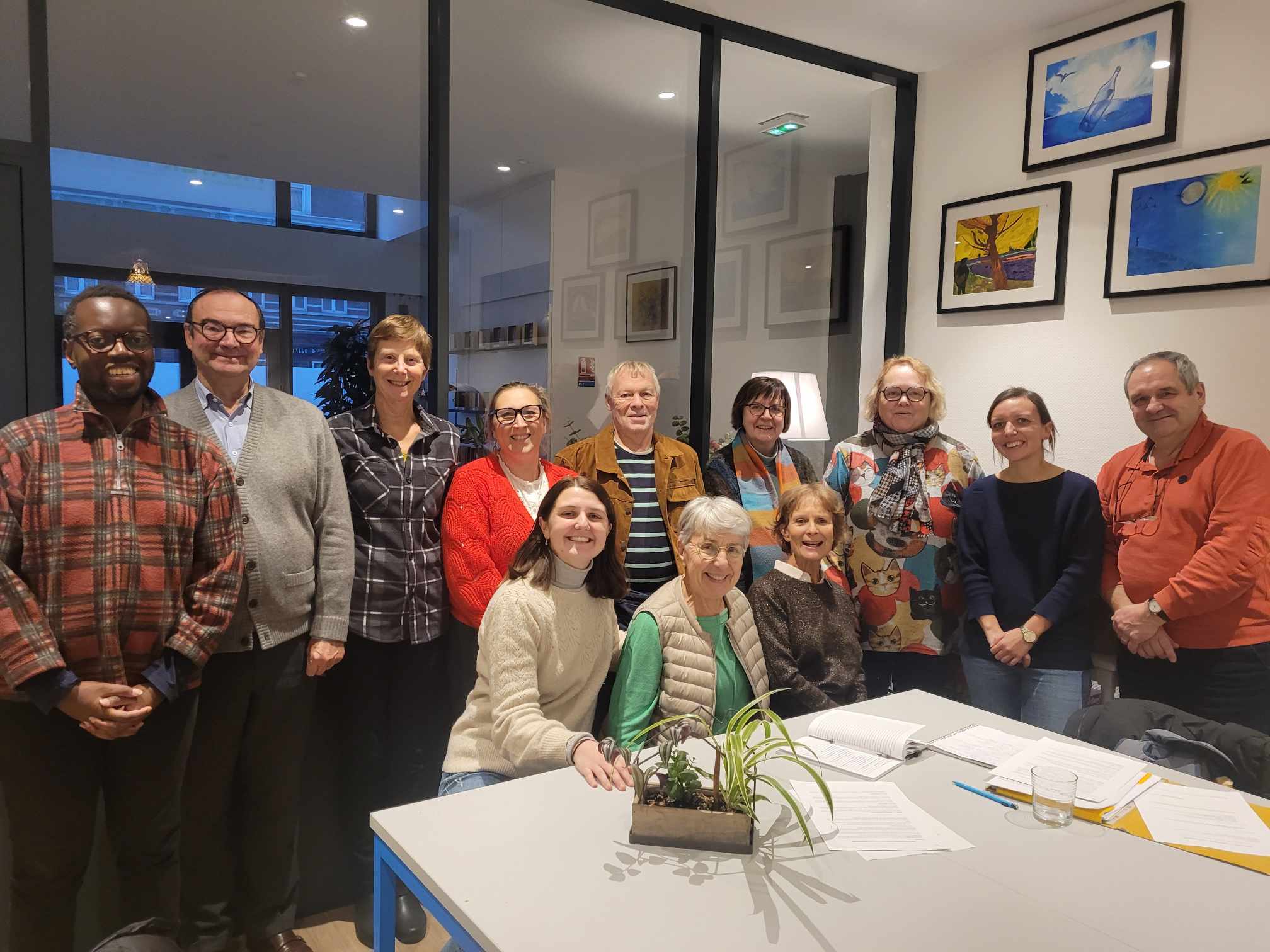 Photo des bénévoles