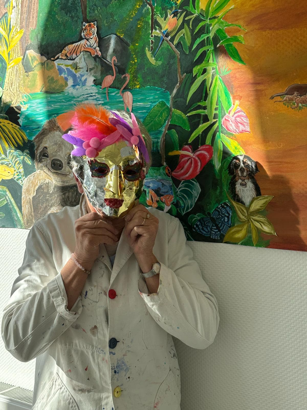 Création de masques pour le carnaval